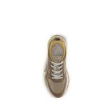Fendi Multicolor Calf Leather Bos Taurus Athletic Sneakers