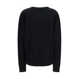 Balmain Black Wool Oves Aries Sweatshirt