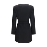 Balmain Black Wool Oves Aries Blazer