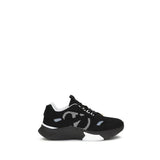 Valentino Garavani Black Fabric Athletic Sneakers