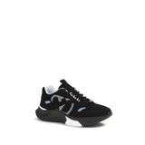 Valentino Garavani Black Fabric Athletic Sneakers