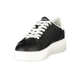 U.S. POLO ASSN. Black Polyurethane Men's Sneaker