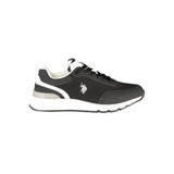 U.S. POLO ASSN. Black Polyester Men's Sneaker