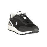 U.S. POLO ASSN. Black Polyester Men's Sneaker