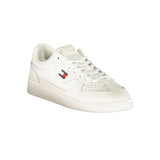 Tommy Hilfiger White Polyurethane Men's Sneaker