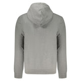 Calvin Klein Gray Cotton Men's Hoodie