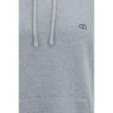 Valentino Garavani Gray Cotton Sweatshirt