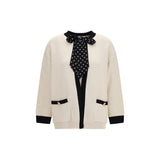 Valentino Garavani Beige Cotton Cardigan