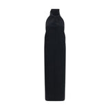 Khaite Black Polyester Cocktail Dress