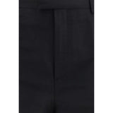 Gucci Black Silk Dress Pants
