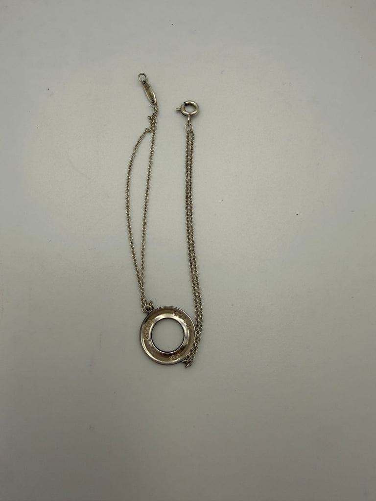 Tiffany & Co. TIFFANY & CO. Silver Bracelet with Double Chain