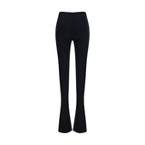 Gucci Black Viscose Flared Pants