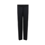 Prada Blue Wool Dress Pants