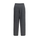 Brunello Cucinelli Gray Cashmere Casual Pants