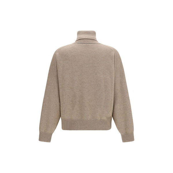 Brunello Cucinelli Brown Cashmere Turtleneck