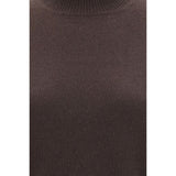 Brunello Cucinelli Brown Cashmere Turtleneck