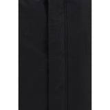 Gucci Black Cotton Full-Length Jacket
