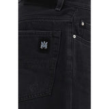 Amiri Black Cotton Jeans Denim