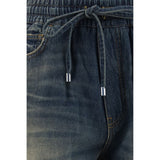 Amiri Blue Cotton Bermuda Shorts