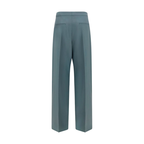 Chloé Bicolor Wool Oves Aries Dress Pants