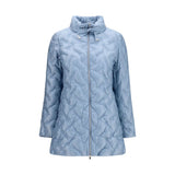 Herno Blue Polyester Full-Length Jacket