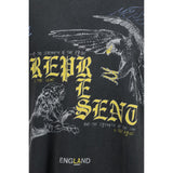 Represent Black Cotton T-Shirt