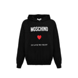 Moschino Couture Black Cotton Sweatshirt