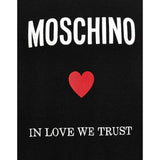 Moschino Couture Black Cotton Sweatshirt