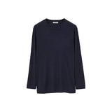 Lemaire Black Silk T-Shirt