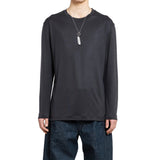 Lemaire Black Silk T-Shirt