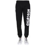 Moschino Couture Black Cotton Joggers (Workout Pants)