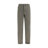 Brunello Cucinelli Bicolor Cotton Jeans Denim