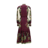 Alemais Multicolor Viscose Casual Dress
