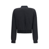 Alexander McQueen Black Polyester Bomber