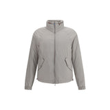 Brunello Cucinelli Gray Polyester Shell Jacket