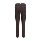 Brunello Cucinelli Brown Cotton Casual Pants