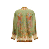 Zimmermann Multicolor Silk Pattern Shirt