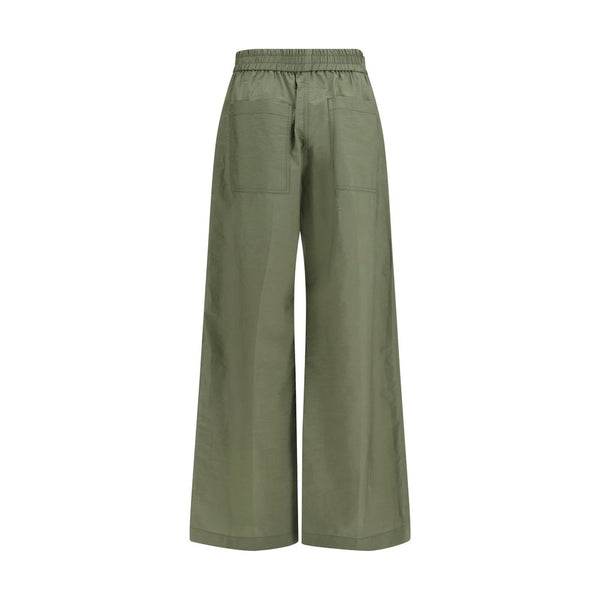 Brunello Cucinelli Bicolor Cotton Casual Pants