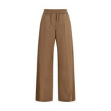 Brunello Cucinelli Brown Cotton Casual Pants