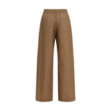 Brunello Cucinelli Brown Cotton Casual Pants