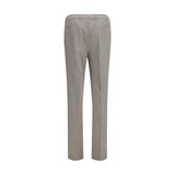Brunello Cucinelli Bicolor Cotton Chino Pants