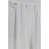 Brunello Cucinelli White Cotton Bermuda Shorts