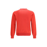 Brunello Cucinelli Red Cotton Sweatshirt