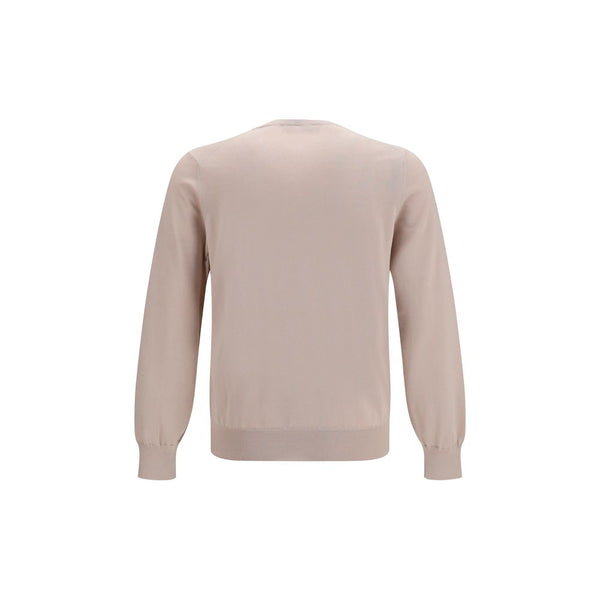 Brunello Cucinelli Beige Cotton Sweatshirt