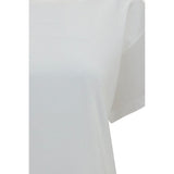 Brunello Cucinelli White Cotton T-Shirt