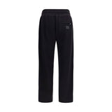 Dolce & Gabbana Black Cotton Joggers (Workout Pants)