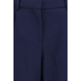 Balenciaga Blue Wool Oves Aries Pants