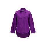 Balenciaga Purple Cotton Shirt