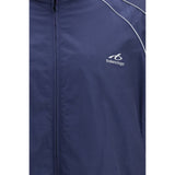 Balenciaga Blue Cotton Shell Jacket