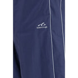 Balenciaga Blue Cotton Athletic Pants